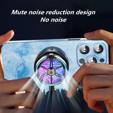 S6 Manyetik Cep Telefon Soğutma Fanı Radyatör Soğutucu