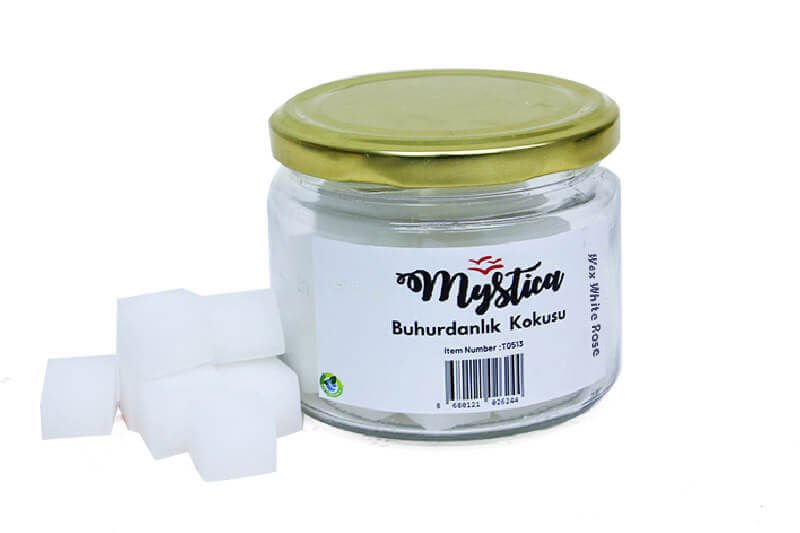 Wax White Rose Beyaz Gül Buhurdanlık Minik Koku Parçacıkları