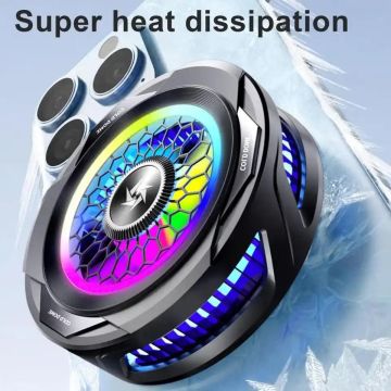 SL-25 Rgb Işıklı Manyetik Cep Telefon Soğutma Fanı