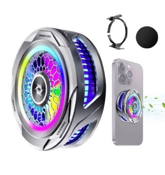 SL-25 Rgb Işıklı Manyetik Cep Telefon Soğutma Fanı