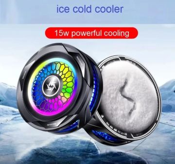 SL-25 Rgb Işıklı Manyetik Cep Telefon Soğutma Fanı