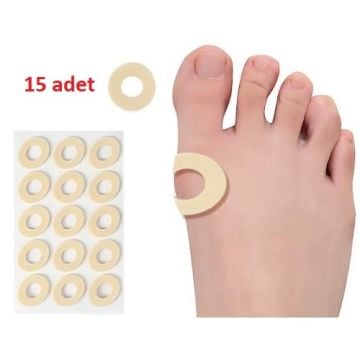 Ayak Nasır Koruyucu Delikli Ped (15 Adet)