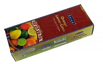 Satya Orange Lemon Lime Çubuk Tütsü İncense Sticks (120 Adet)