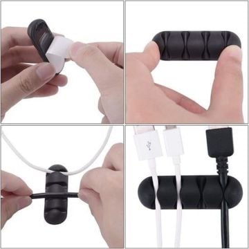 16 Parça Kablo Düzenleyici Toparlayıcı Set