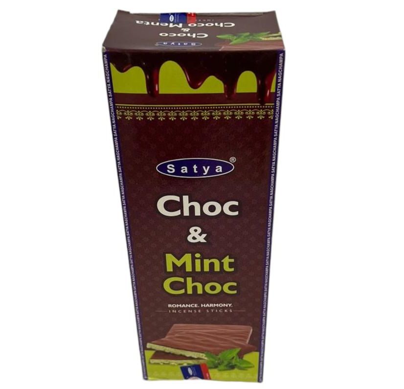 Satya Mint Choc Naneli Çikolata Çubuk Tütsü Incense Sticks (120 Adet)