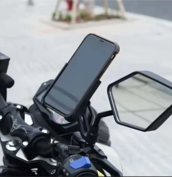 Motosiklet Aynaya Takılan Telefon Tutucu