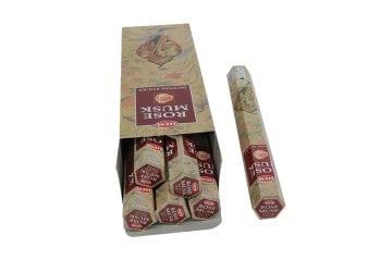 Hem Rose Musk Hexa Gül Misk Çubuk Tütsü (120 Adet)
