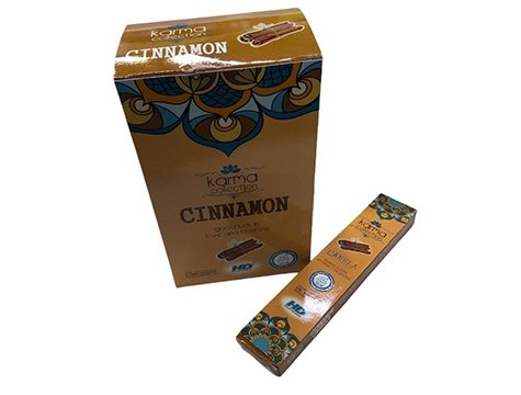 HD Karma Tarçın Kokulu Organik Çubuk Tütsü Cinnamon Tütsü (120 Adet)
