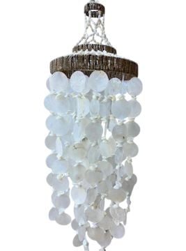 Dekoratif Sedef Avizelik Rüzgar Çanı (25 cm x 90 cm)