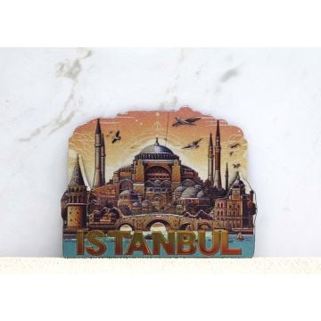 Silikon İstanbul Temalı Magnet (6 cm x 8 cm)