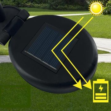Solar Güneş Enerjili Pvc Denizanası Bahçe Aydınlatma Işığı 2'li