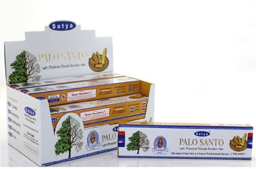 Satya Palo Santo Çubuk Tütsü Incense Sticks (12 Paket x 15gr)