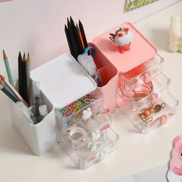 Çekmeceli Masaüstü Şık Ergonomik Organizer