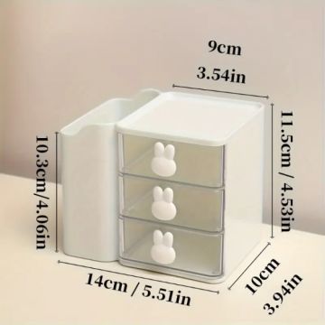 Çekmeceli Masaüstü Şık Ergonomik Organizer