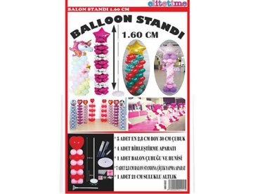 Balon Süsleme Standı Battal Boy (1.60 mt)