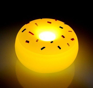 Dokunmatik Renk Değiştiren Donut Masa ve Gece Lambası