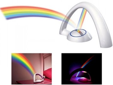 Gökkuşağı Projeksiyon Gece Lambası Lucky Rainbow
