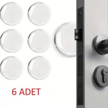 Mobilya ve Kapı Çarpma Önleyici Darbe Pedi (6 Adet)