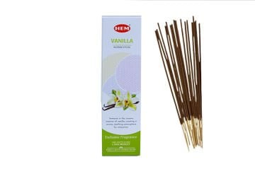 Hem Vanilla Exclusive Organik Çubuk Tütsü (12 x 25 gr)