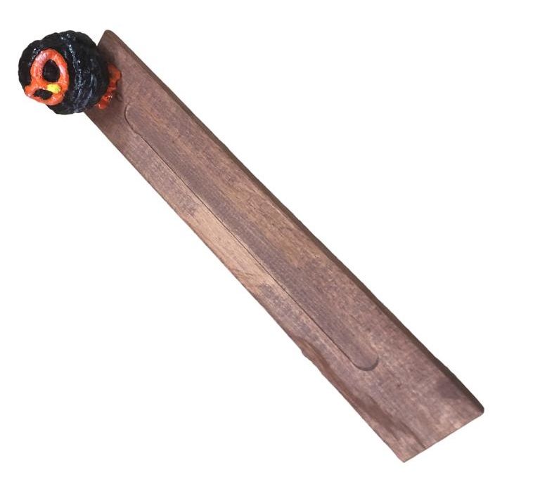 Dekoratif Polyester Baykuş Figürlü Ahşap Tütsülük