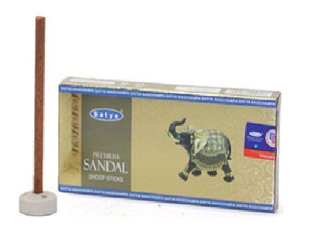 Satya Sandal Premium Dhoop Sticks Organik Tütsü Çubukları (50 Gr)