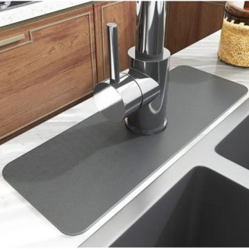 Su Emici Sihirli Mutfak Banyo Lavabo Kenar Matı (38cmx13cm)