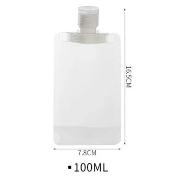 Doldurulabilir Sıvı Krem Şampuan Kabı 100ml (3 Adet)