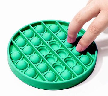 Pop It Push Bubble Fidget Özel Pop Duyusal Oyuncak Zihinsel Stres Yuvarlak