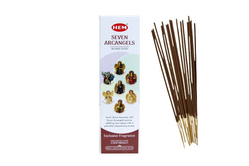Hem Seven Arcangels Exclusive Organik Çubuk Tütsü (12 x 25 gr)
