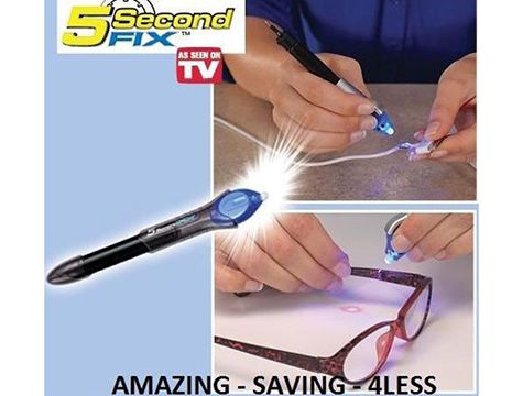 5 Saniyede Uv  Cam Metal Ahşap Plastik Yapıştırıcı 5 Second Fix