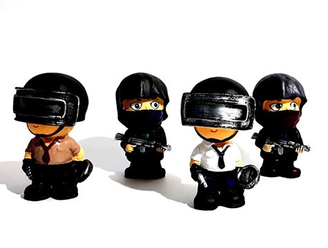 Dekoratif Pubg Oyun Kahramanları Biblosu
