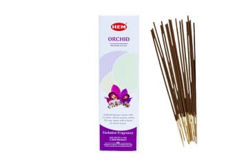Hem Orchid (Orkide) Exclusive Organik Çubuk Tütsü (12 x 25 gr)