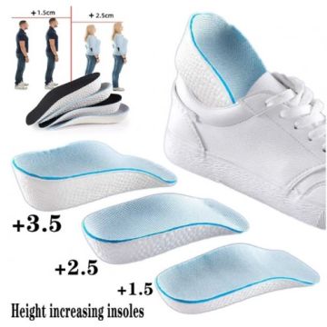 Köpük Tasarım Kadın Topuk Yükseltici Tam Boy Eva Tabanlık 2.5 Cm