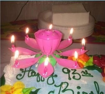Sihirli Müzikli Pasta Mumu Magic Candle