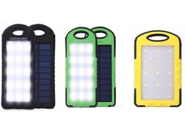 Güneş Enerjili Suya Dayanıklı Solarneş Enejili PowerBank (8.000 MAh)