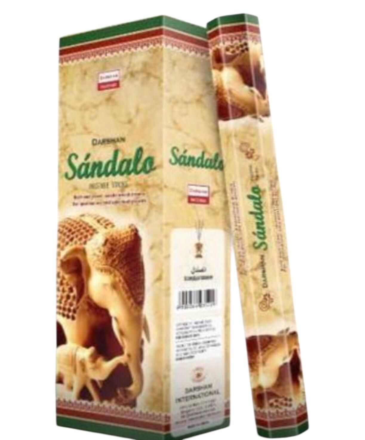 Darshan Sandalo Çubuk Tütsü Incense Sticks (120 Adet)