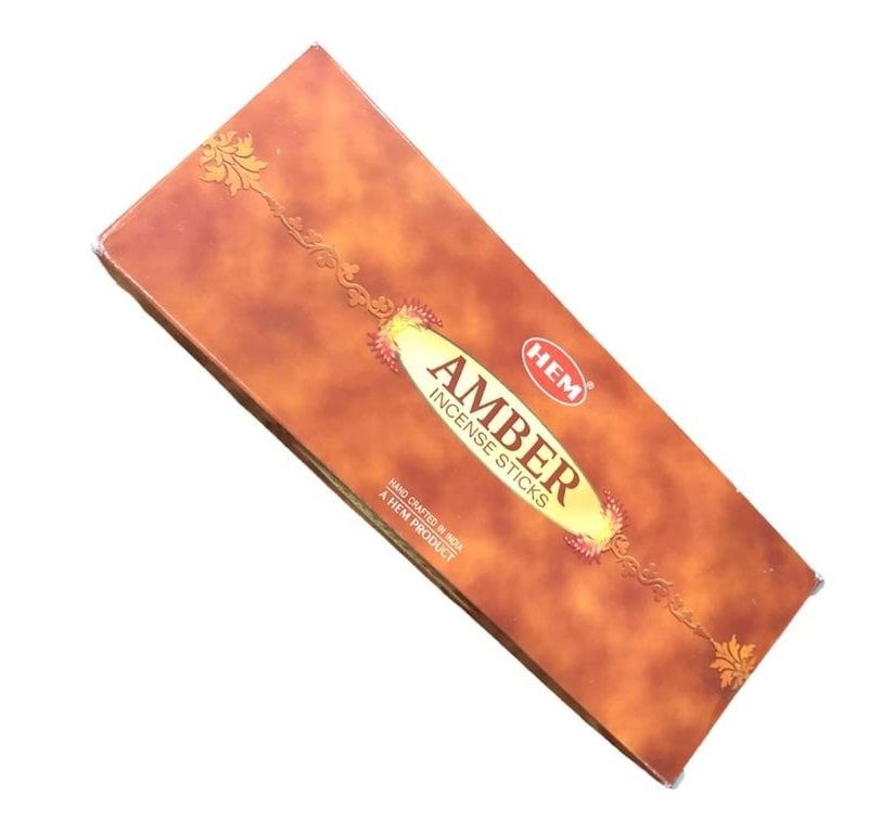 Hem Amber Kehribar Çubuk Tütsü İncense Sticks (120 Adet)