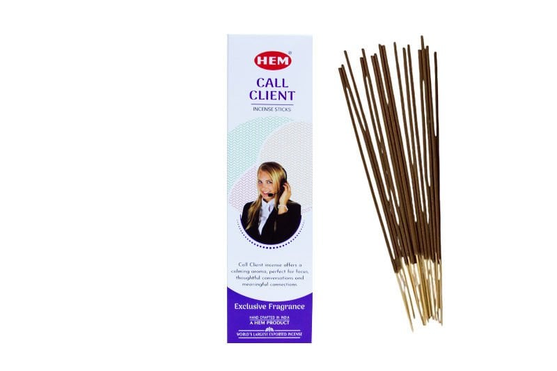 Hem Call Clients Exclusive Organik Çubuk Tütsü (12 x 25 gr)