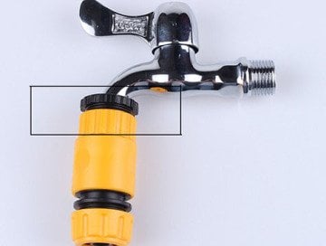 Bahçe Sulama Hortum Başlığı Seti (4 Parça)