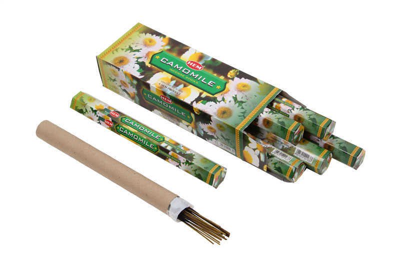 Hem Camomile Hexa Papatya Çubuk Tütsü Incense Sticks (120 Adet)