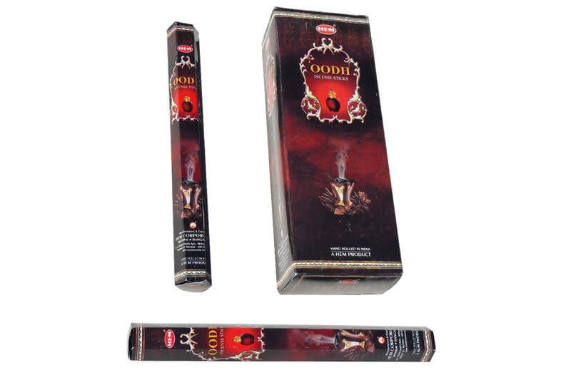 Hem Oodh Sandalwood Hexa Sandalağacı ve Öd Çubuk Tütsü (120 Adet)