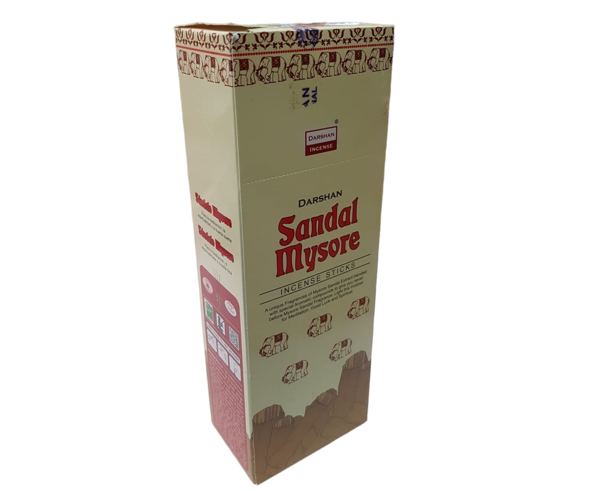 Darshan Sandal Mysore Çubuk Tütsü Incense Sticks (120 Adet)