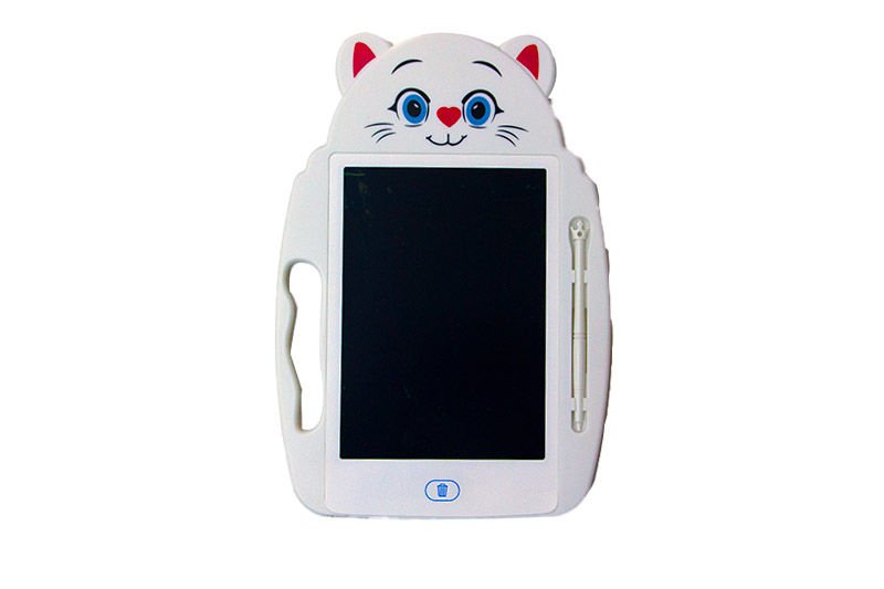Kedi Tasarımlı Dijital Çocuk Yazı Tahtası