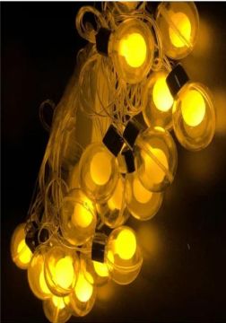 8 Fonksiyonlu Rgb Top Tasarım 20 Led  Ampul (3mt)