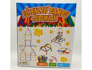 Zekice  Eğlenceli Bambu Çubukları (300 Parça)