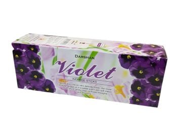 Darshan Violet Menekşe Çubuk Tütsü Incense Sticks (120 Adet)