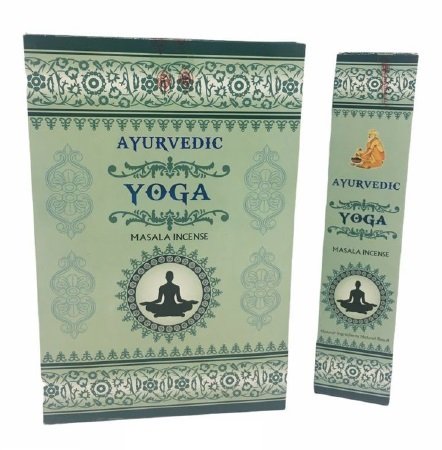 Ayurvedic Yoga Tütsü İncense Sticks 12 li Paket (180 adet)