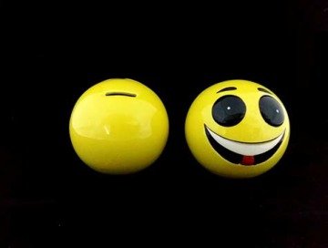 Seramik Emoji Kumbara
