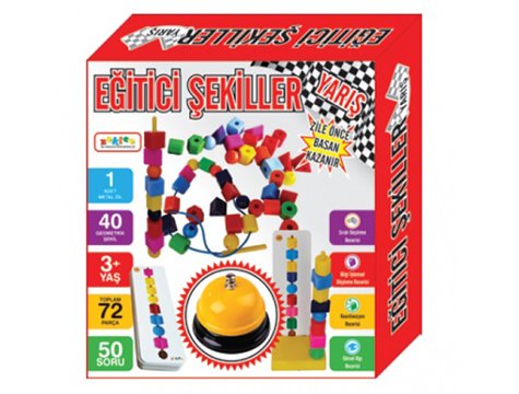 Eğitici Şekiller Yarış Zeka Oyunu