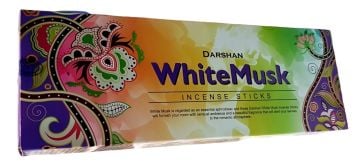 Darshan White Musk Çubuk Tütsü Incense Sticks (120 Adet)